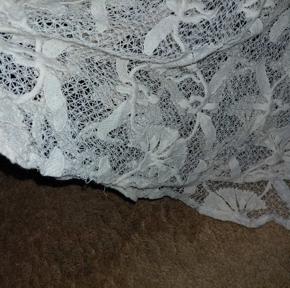 Jen's Pirate Booty Reflection Lapis Lace Maxi Dress Cream/Natural - Picture 14 of 16
